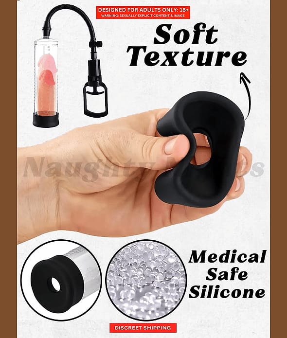Manual Vacuum Penis Pump with Measurement Scale